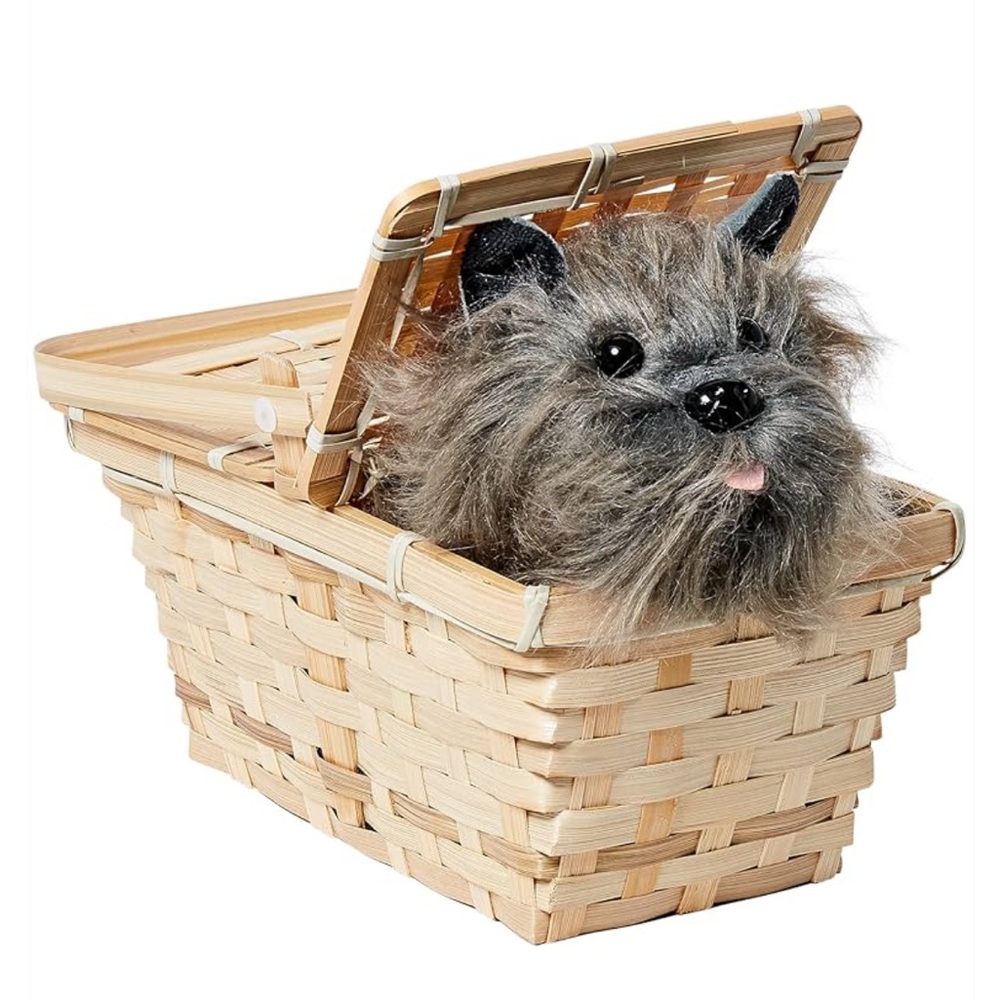 Wizard of Oz Dorothy's Toto In A Basket Costume Accessory